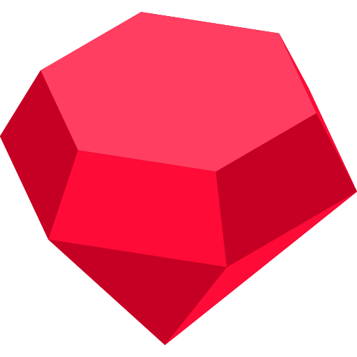 Diamond Isometric Flat icon