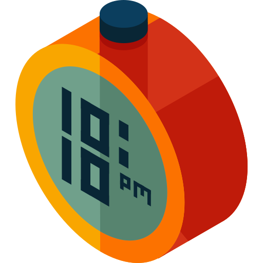 alarma Roundicons Premium Isometric icono