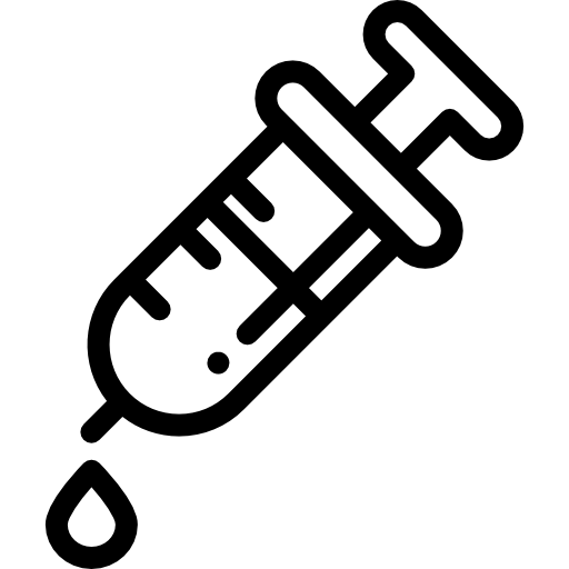 injection Detailed Rounded Lineal Icône