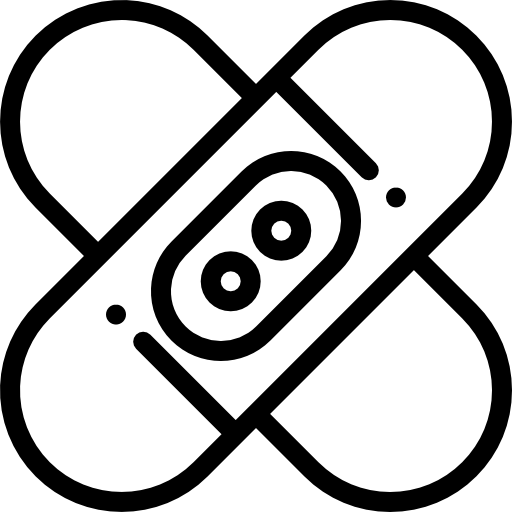 パッチ Detailed Rounded Lineal icon