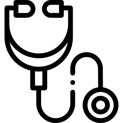 estetoscopio Detailed Rounded Lineal icono