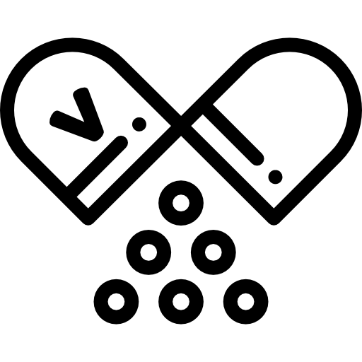 ビタミン Detailed Rounded Lineal icon