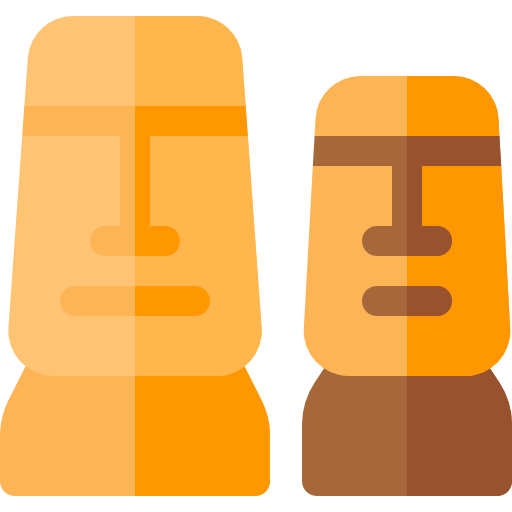 Moai Basic Rounded Flat icon