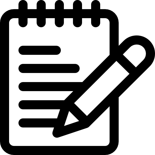 notatnik Basic Rounded Lineal ikona