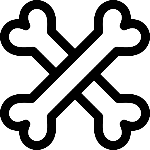 ossos Basic Rounded Lineal Ícone