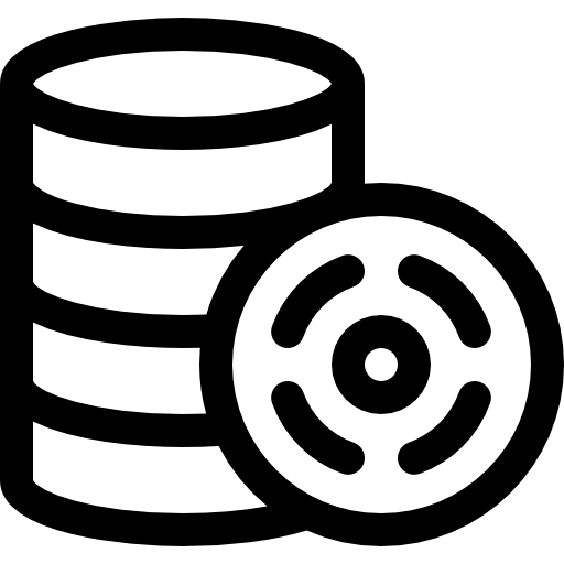 コイン Basic Rounded Lineal icon