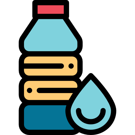 Water Detailed Rounded Lineal color icon