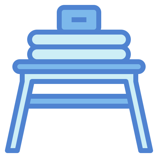 スツール Generic Blue icon