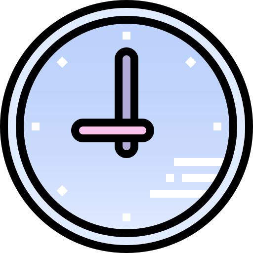 Часы Pixelmeetup Lineal Color иконка