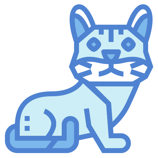 버밀라 고양이 Generic Blue icon