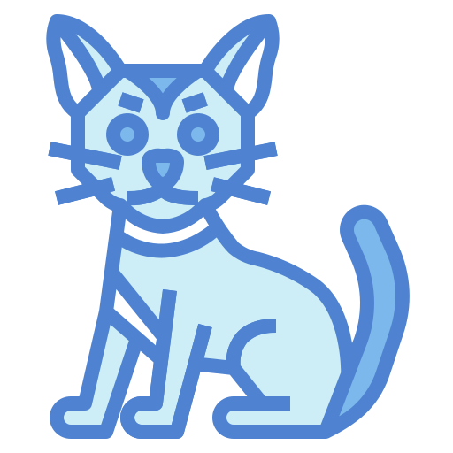 チョーシー猫 Generic Blue icon