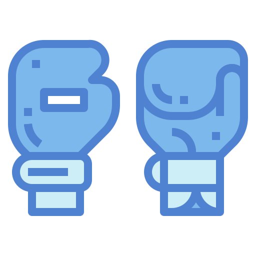Boxing gloves Generic Blue icon