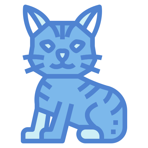 맹크스 고양이 Generic Blue icon