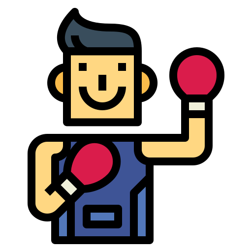 Boxing Smalllikeart Lineal Color icon