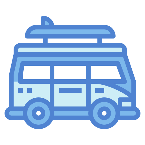 caravane Generic Blue Icône