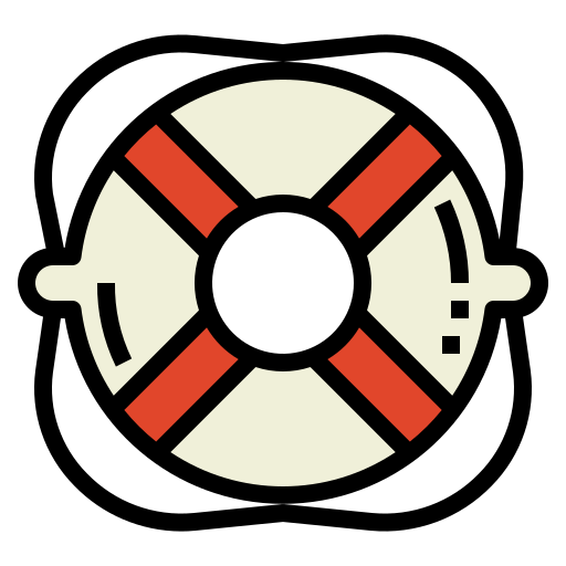 Lifebuoy Smalllikeart Lineal Color icon