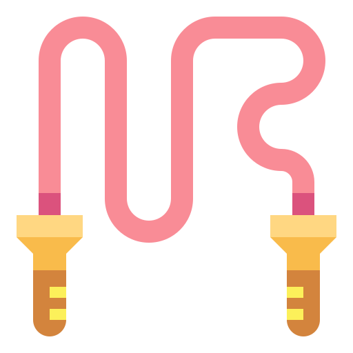 Jump rope Smalllikeart Flat icon