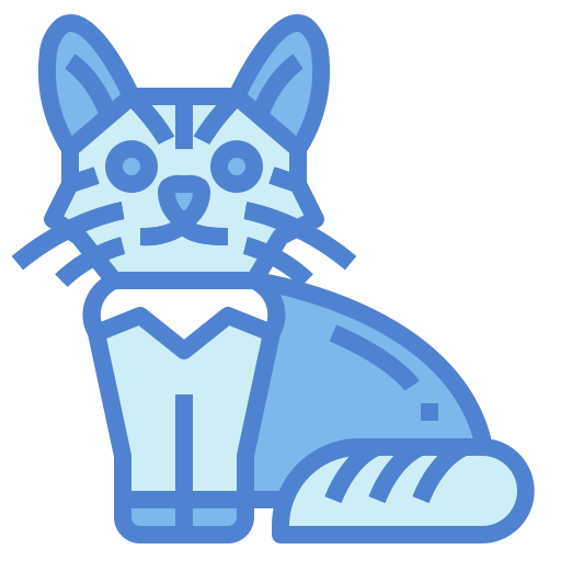 gatto somalo Generic Blue icona