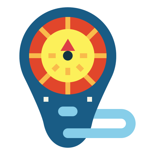 kompass Smalllikeart Flat icon