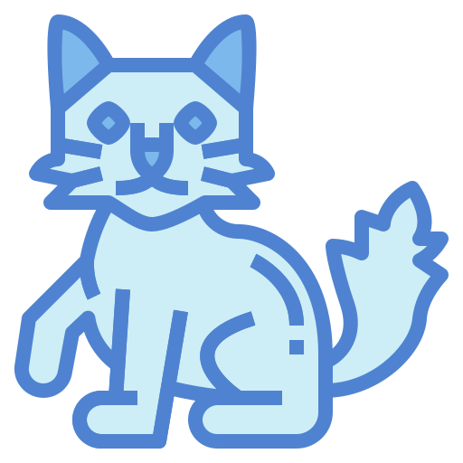 터키 고양이 Generic Blue icon