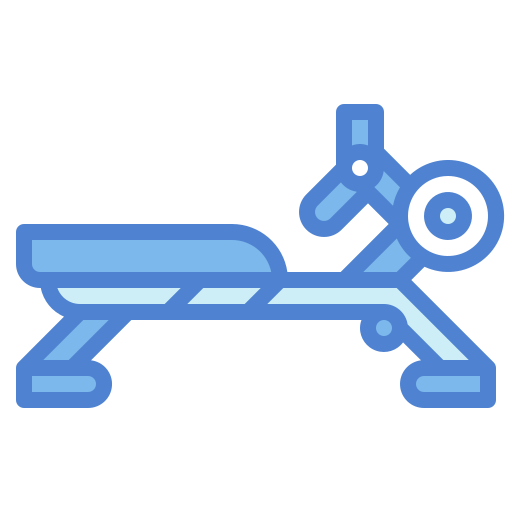 gymnastiekmachine Generic Blue icoon