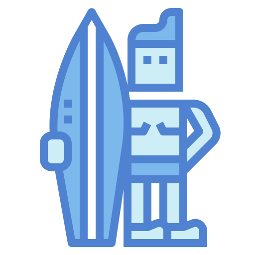 surfer Generic Blue icon