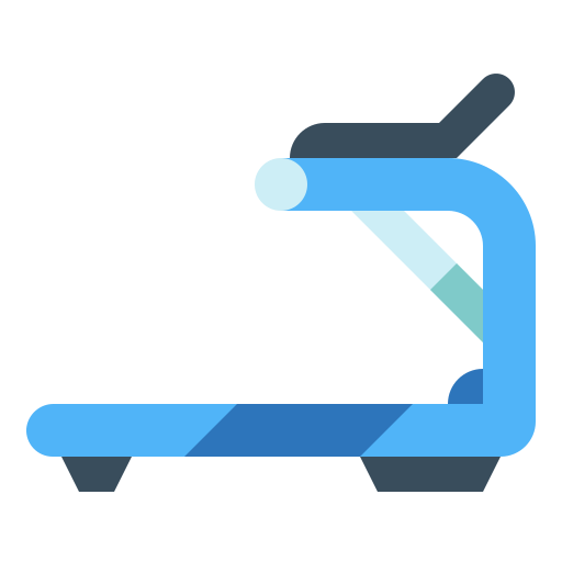 Treadmill Smalllikeart Flat icon