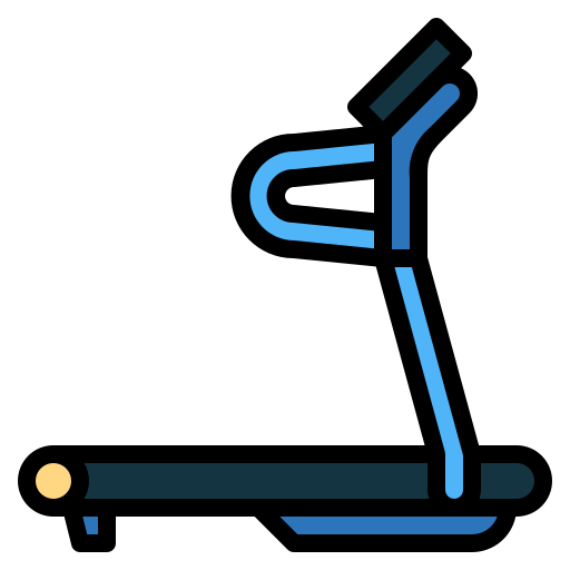Treadmill Smalllikeart Lineal Color icon