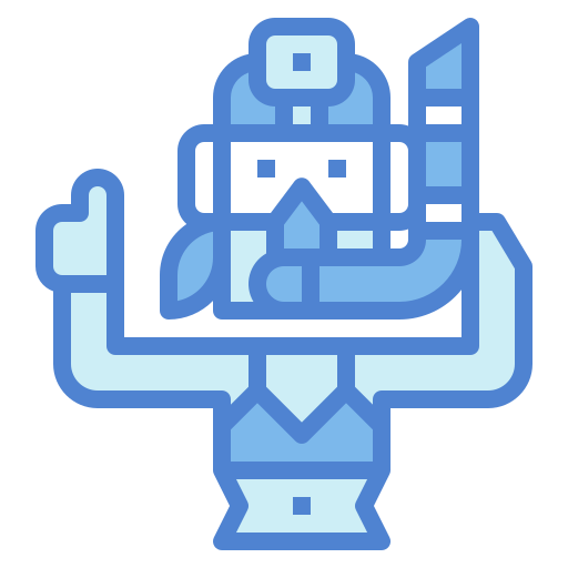 Scuba diving Generic Blue icon