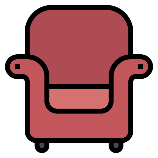 sillón Smalllikeart Lineal Color icono