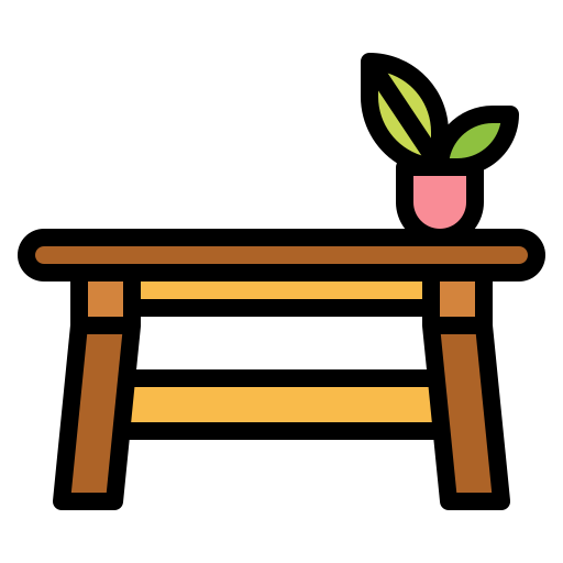 mesa de trabajo Smalllikeart Lineal Color icono