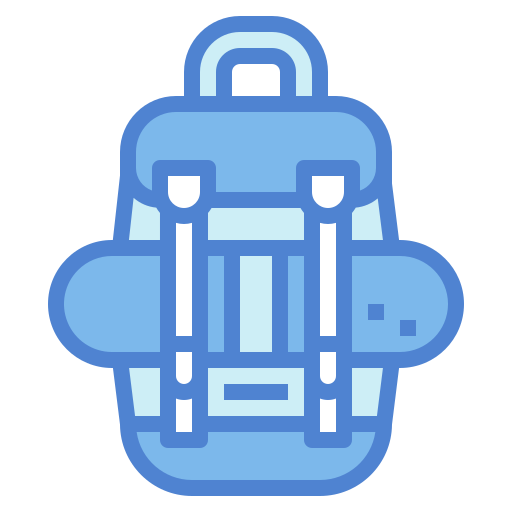 mochila Generic Blue icono