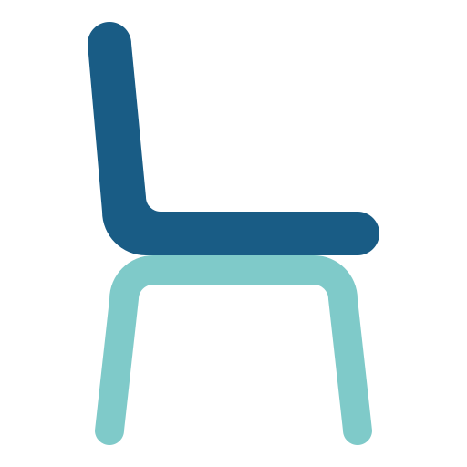 椅子 Smalllikeart Flat icon