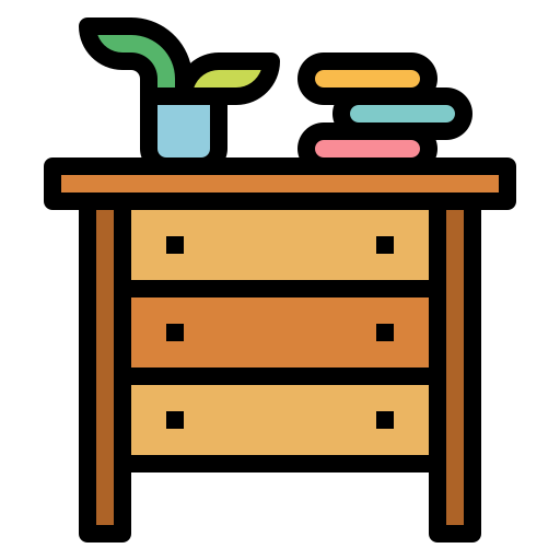 Dresser Smalllikeart Lineal Color icon