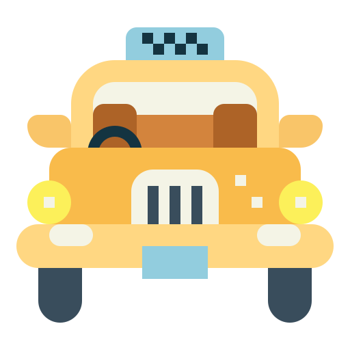 Такси Smalllikeart Flat иконка