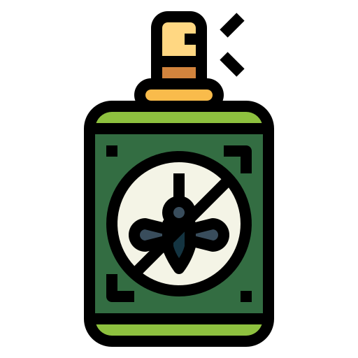 Insect repellent Smalllikeart Lineal Color icon