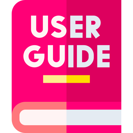 User guide Basic Straight Flat icon