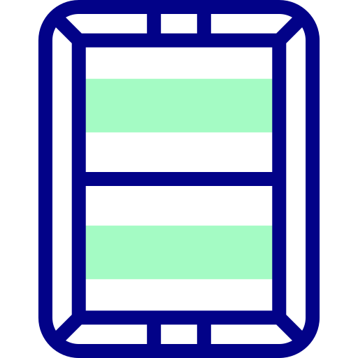 Field Detailed Mixed Lineal color icon