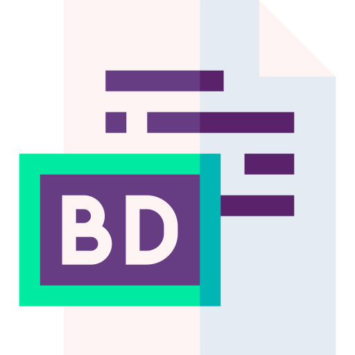 db Basic Straight Flat icon
