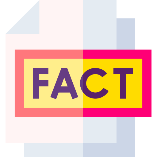 Facts Basic Straight Flat icon