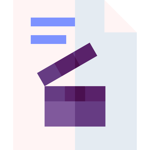 シナリオ Basic Straight Flat icon