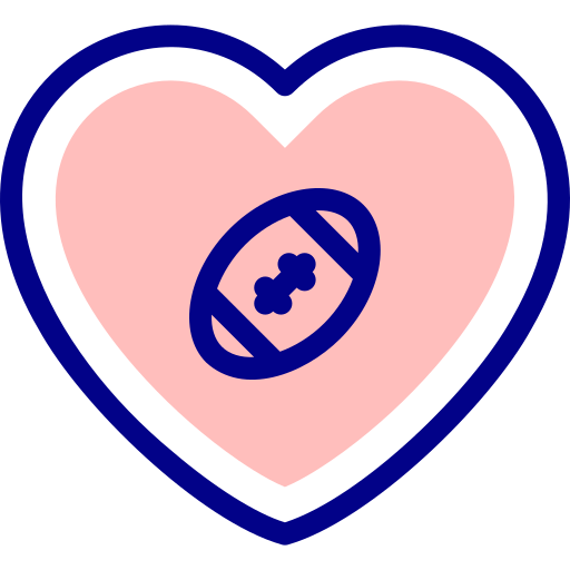 心臓 Detailed Mixed Lineal color icon