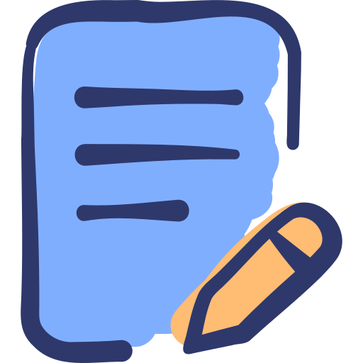 notiz Basic Hand Drawn Lineal Color icon