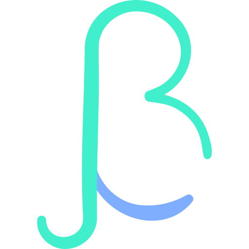 Beta Basic Hand Drawn Color icon