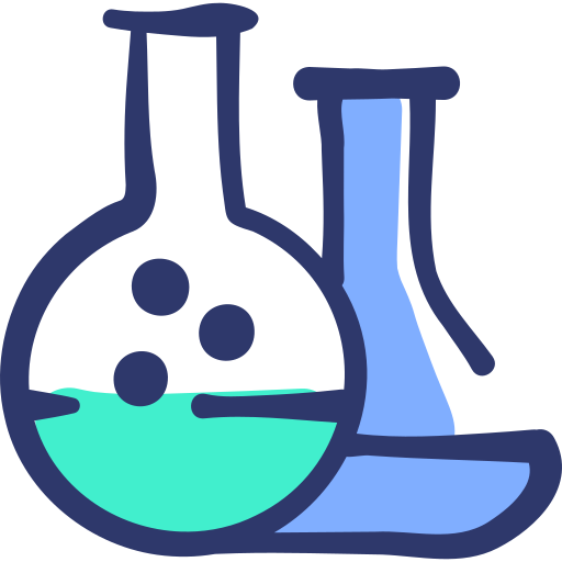 chemie Basic Hand Drawn Lineal Color icon