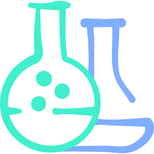 chimica Basic Hand Drawn Color icona