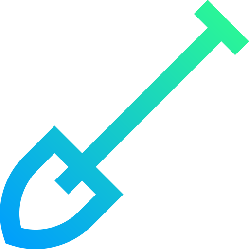 Shovel Super Basic Straight Gradient icon