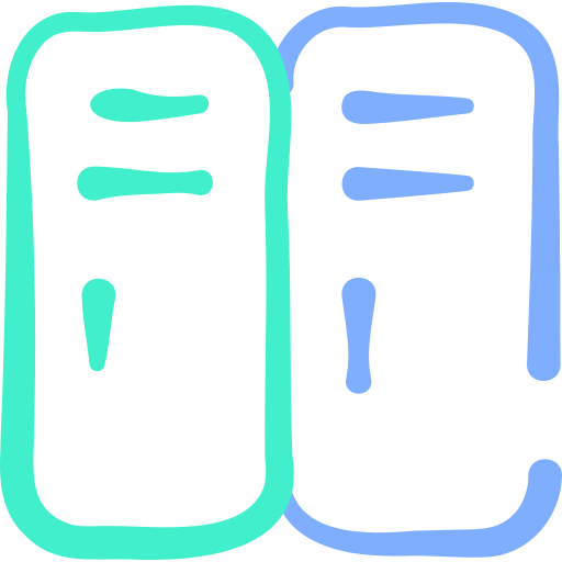 kleedkamer Basic Hand Drawn Color icoon