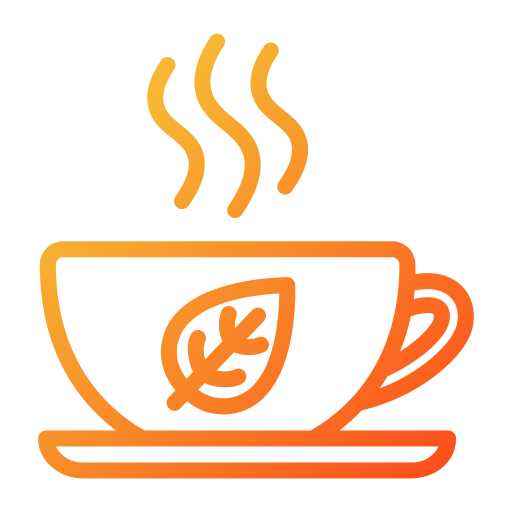 Горячий чай Generic Gradient иконка