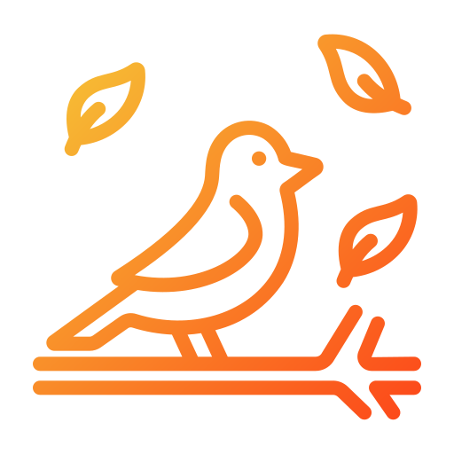 ptak Generic Gradient ikona